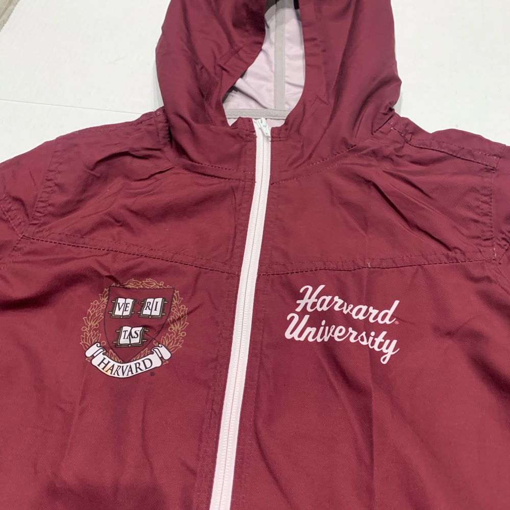 Harvard University rain Jacket